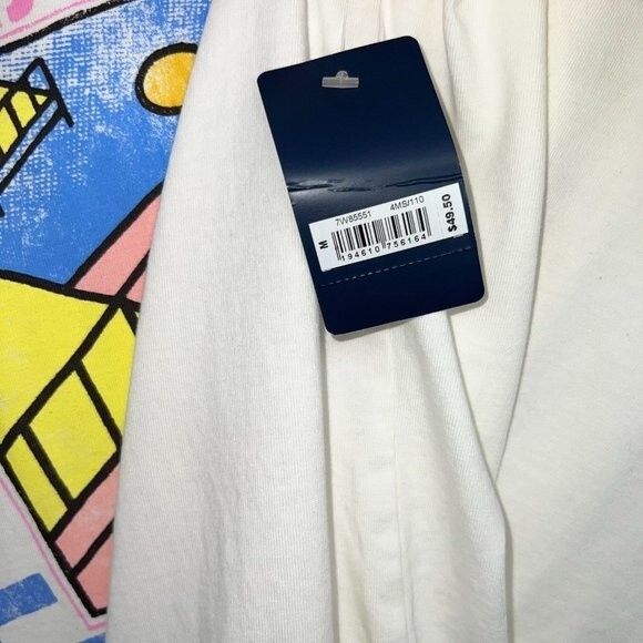 PINK FLOYD T-Shirt LUCKY Brand womens sz Med oversized graphic Vintage style tee - Picture 7 of 11